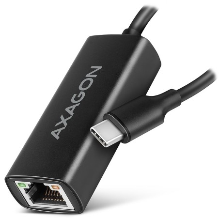 AXAGON ADE-ARC, USB-C 3.2 Gen 1 - Gigabit Ethernet síťová karta, Realtek 8153, auto instal