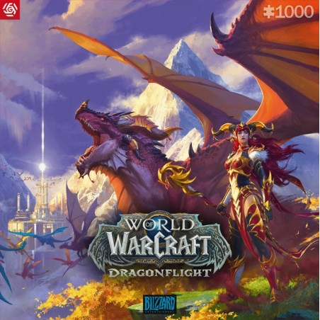GOODLOOT GLO Gaming Puzzle: World OF WARCRAFT Dragonflight