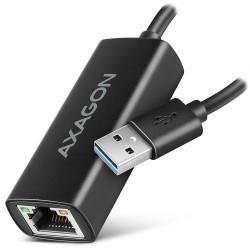 AXAGON ADE-AR, USB-A 3.2 Gen 1 - Gigabit Ethernet síťová karta, Realtek 8153, auto instal