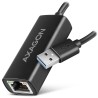 AXAGON ADE-AR, USB-A 3.2 Gen 1 - Gigabit Ethernet síťová karta, Realtek 8153, auto instal
