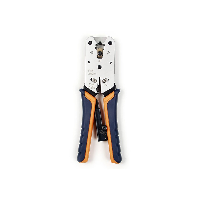 W-Star Krimpovací kleště RJ45 WS2182R s ráčnou přímé, ořezávač izolace