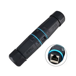 W-Star SPRJ45C6P68 - Průchodka RJ45 CAT6 STP stíněná IP68, spojka