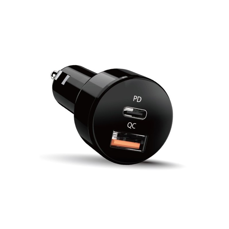 GENIUS rychlo nabíječka PD-36AC-Car, 36W (2x18W)
