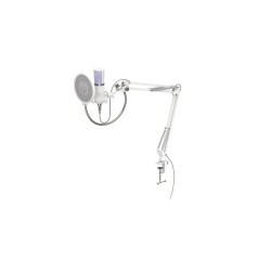 ENDORFY Mikrofon Solum Streaming Onyx White, USB, bílá