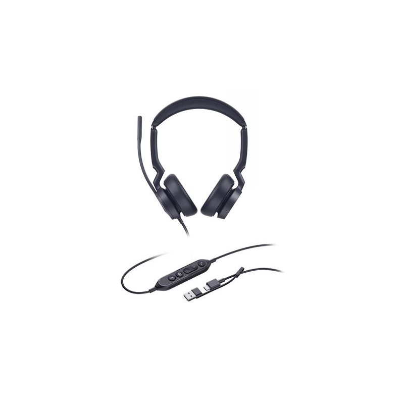 Yealink UH46 Dual Teams USB-C/A, náhlavní souprava