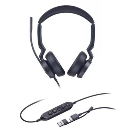 Yealink UH46 Dual Teams USB-C/A, náhlavní souprava