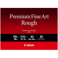 Canon Premium FA-RG1 - Bavlna - drsný - 21,5 milionu - A2 (420 x 594 mm) - 320 g/m? - 25 listy umělecký papír - pro