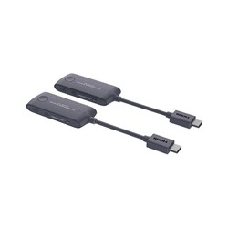 PREMIUMCORD HDMI Wireless extender, Mini, FULL HD 1080p na 20m, Šedá
