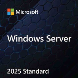 Win Svr Std 2025 64Bit ENG 1pk OEM DVD 24 Core