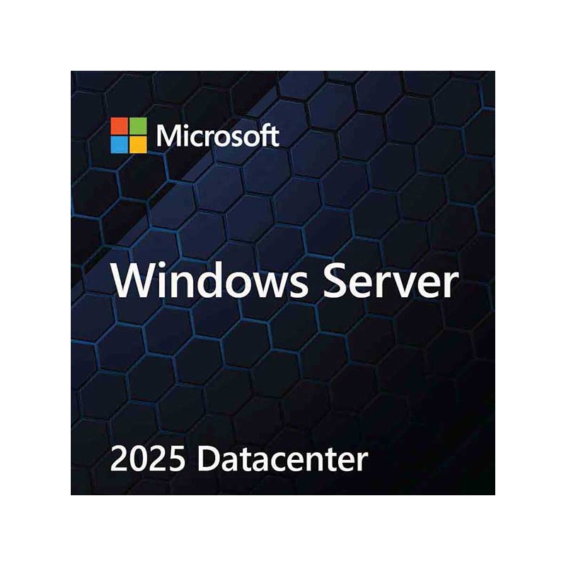 Win Svr Datacntr 2025 64Bit ENG 1pk OEM DVD 16Core