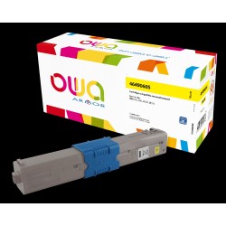 OWA Armor toner pro OKI C532, C542, MC563, MC573,46490605,6000 str.,žlutá/yellow (46490605)