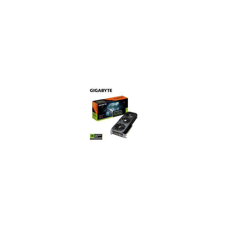 GIGABYTE VGA NVIDIA GeForce RTX 5060 GAMING OC 8G, 8G GDDR7, 3xDP, 1xHDMI