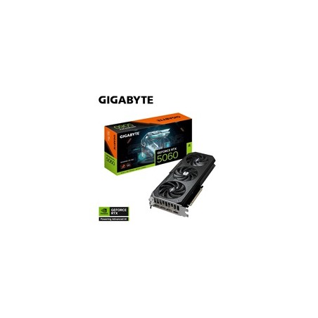 GIGABYTE VGA NVIDIA GeForce RTX 5060 GAMING OC 8G, 8G GDDR7, 3xDP, 1xHDMI
