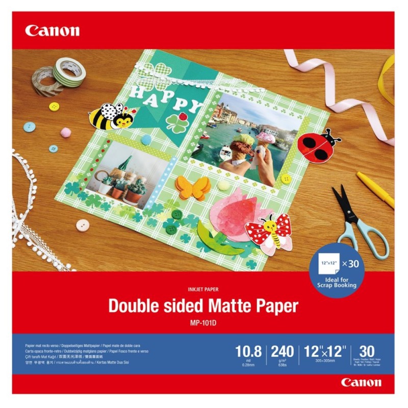 Canon MP-101D Matný papír 12x12