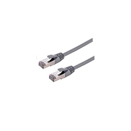 C-TECH kabel patchcord Cat6a, S/FTP, šedý, 5m