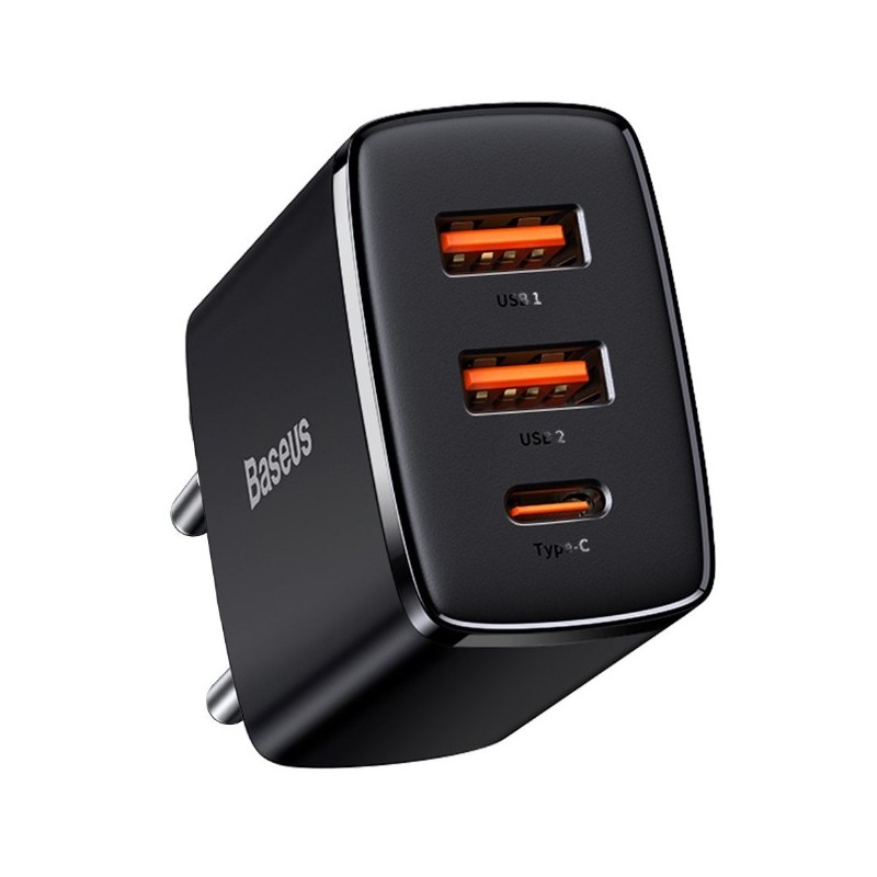 Baseus CCXJ-E01 Compact Quick Nabíječka USB-C 30W Black