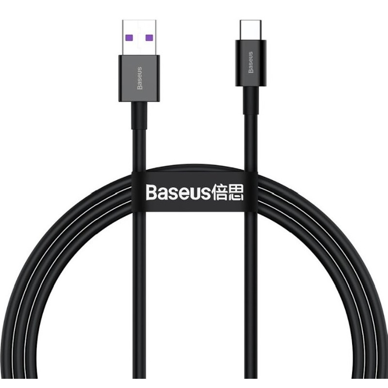 Baseus datový kabel Superior USB-C 1m 6A 66W černý