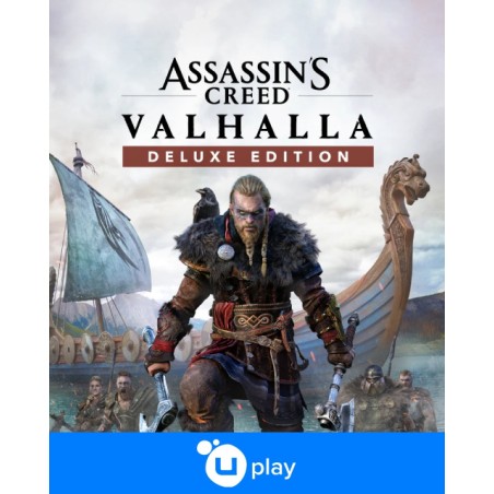 Assassins Creed Valhalla Deluxe Edition – herní rozšíření pro PC (elektronická licence)