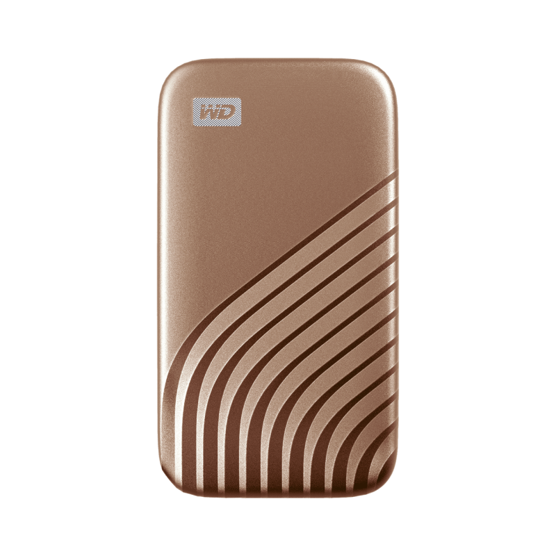 SanDisk WD My Passport SSD externí 2TB , USB-C 3.2 ,1050/1000MB/s R/W PC & Mac ,GOLD
