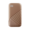 SanDisk WD My Passport SSD externí 2TB , USB-C 3.2 ,1050/1000MB/s R/W PC & Mac ,GOLD