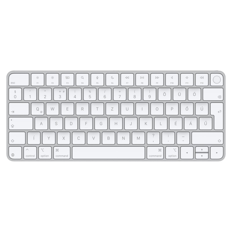 Apple Magic Keyboard Touch ID/Bezdrátová Bluetooth/HU layout/Bílá