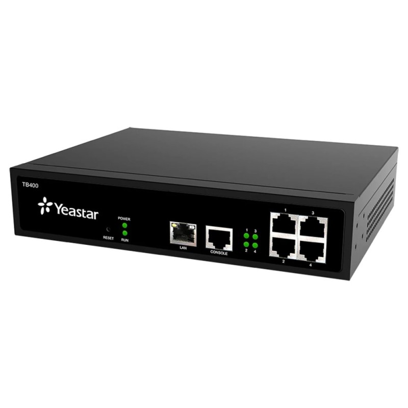 Yeastar NeoGate TB400, IP ISDN2 brána, 4xBRI, 1xLA