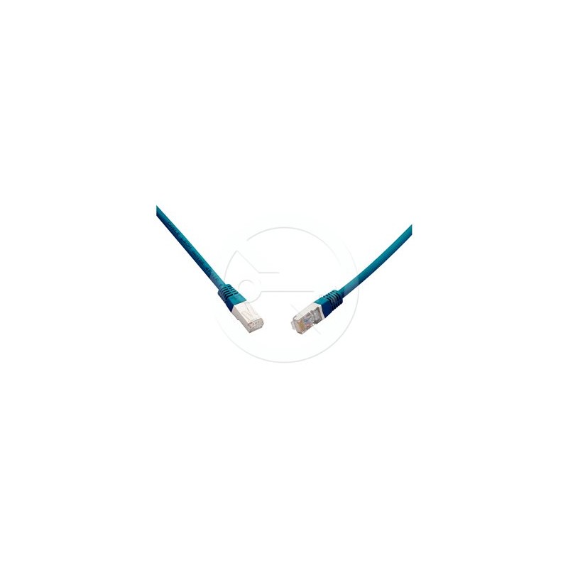 SOLARIX 10G patch kabel CAT6A SFTP LSOH 5m,modrý