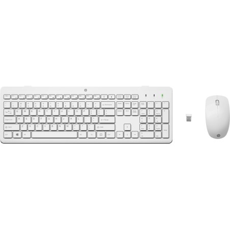 HP 230 klávesnice a myš/bezdrátová/white GER