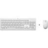 HP 230 klávesnice a myš/bezdrátová/white GER