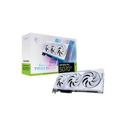 MSI VGA NVIDIA GeForce RTX 5070 Ti 16G GAMING TRIO OC WHITE, RTX 5070 Ti, 16GB GDDR7, 3xDP, 1xHDMI