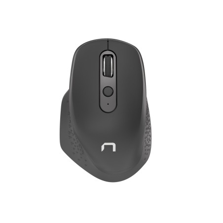 Natec optická myš FALCON/Kancelářská/Optická/Pro praváky/3 200 DPI/Bezdrátové Bluetooth/Černá