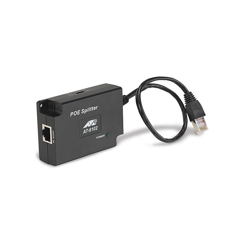 Allied Telesis Gb POE Splitter,802.3af AT-6102G