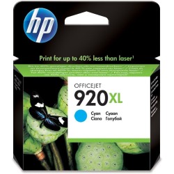 HP 920XL Cyan Ink Cart, 6 ml, CD972AE (700 pages)