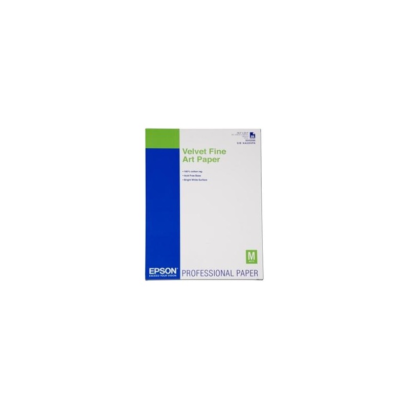 Velvet Fine Art Paper, DIN A2, 260g/m?, 25 listů