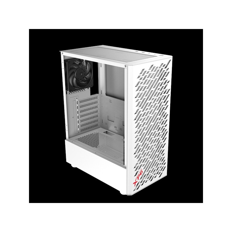 Adata XPG VALOR AIR/Midi Tower/Transpar./Bílá