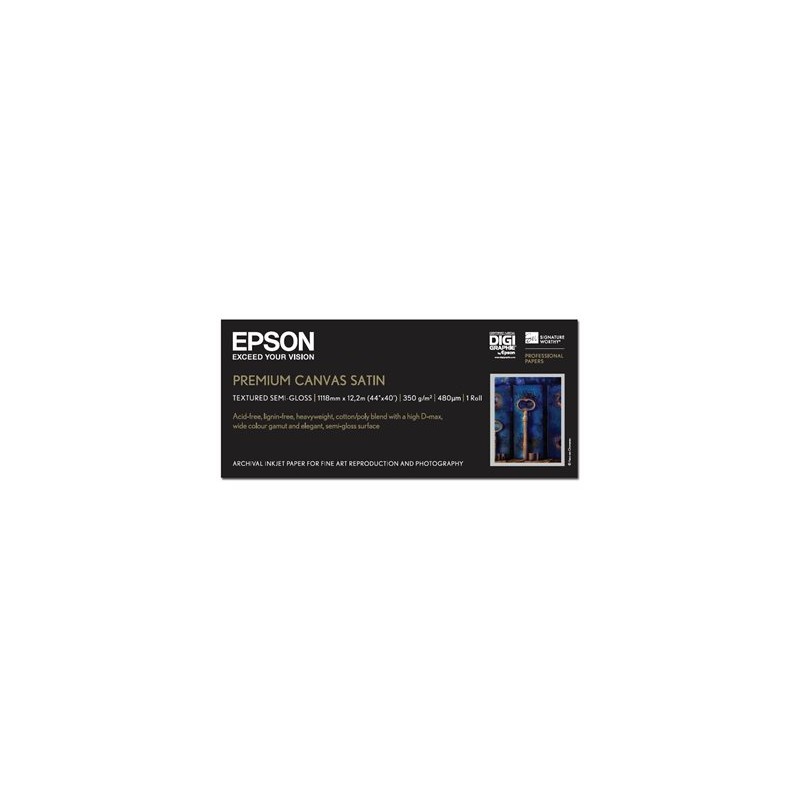Paper PremierArt Water Resistant Canvas 44"x12,2m