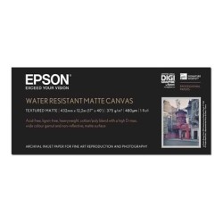 WaterResistant Matte Canvas Roll, 17"x12,2m