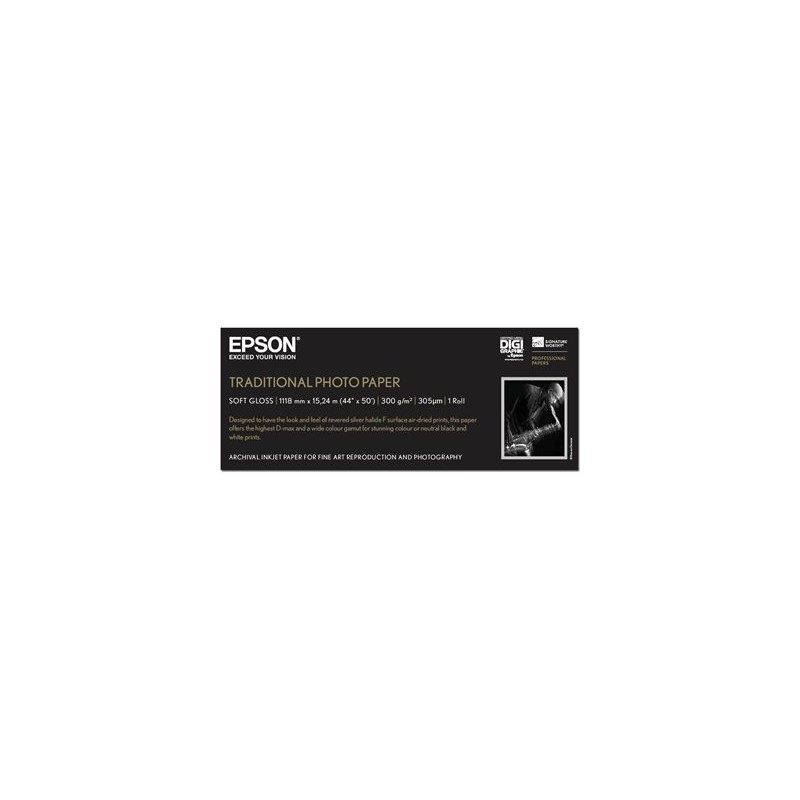 Epson Traditional Photo Paper 44" x 15m