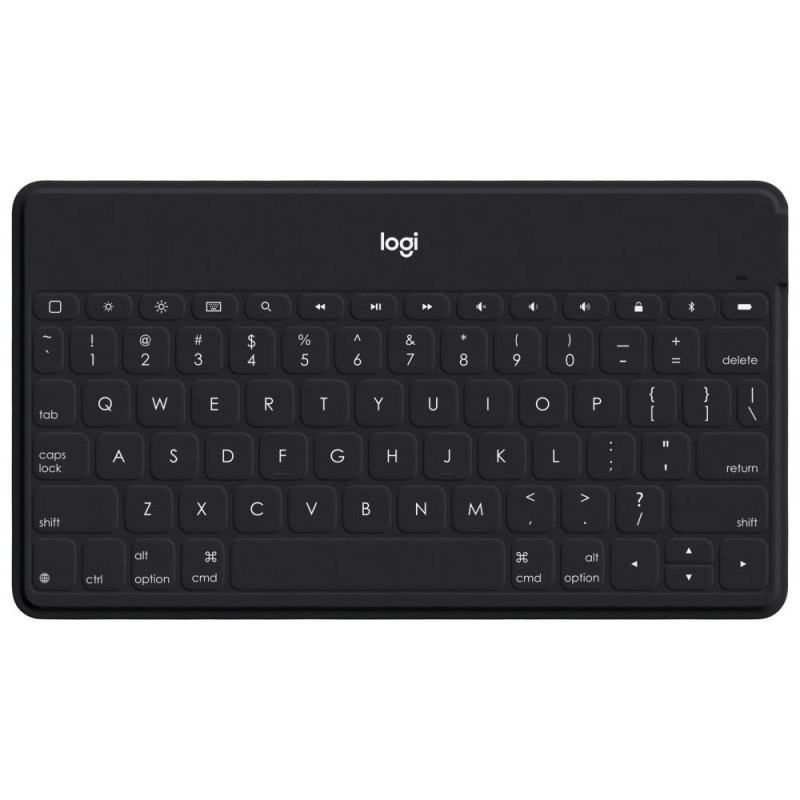 Logitech KEYS TO GO/Bezdrátová Bluetooth/UK layout/Černá