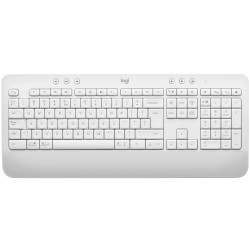 Logitech K650/Bezdrátová USB + Bluetooth/CZ-SK layout/Šedá