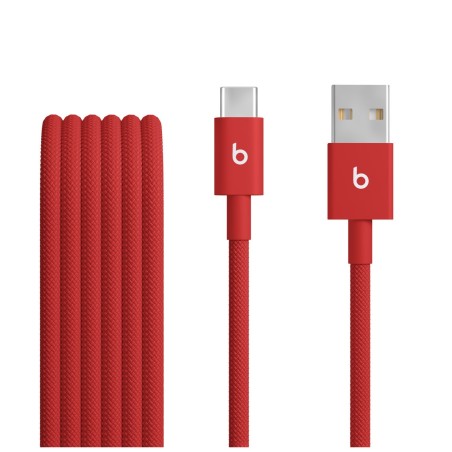 Beats USB-A / USB-C Woven Cable (1.5m)- Rapid Red