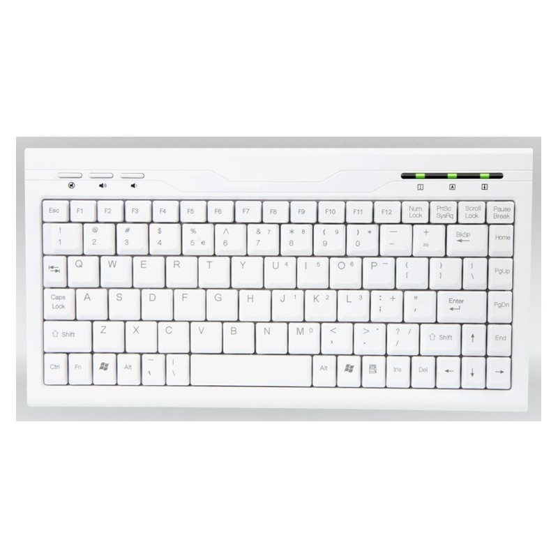 AMEI AM-K2001W/Drátová USB/CZ layout/Bílá