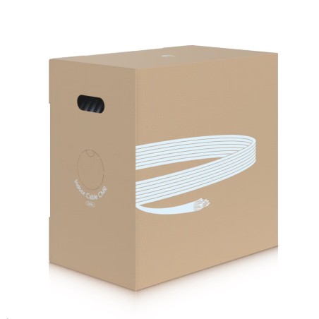 Ubiquiti UACC-Cable-C6A-CMR, UniFi vnitřní kabel Cat6A CMR, 305m