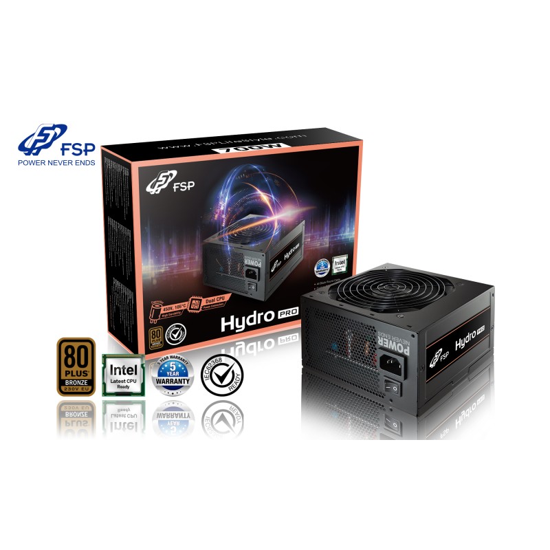 FSP/Fortron HYDRO PRO 700, 80PLUS BRONZE 230V EU, 700W
