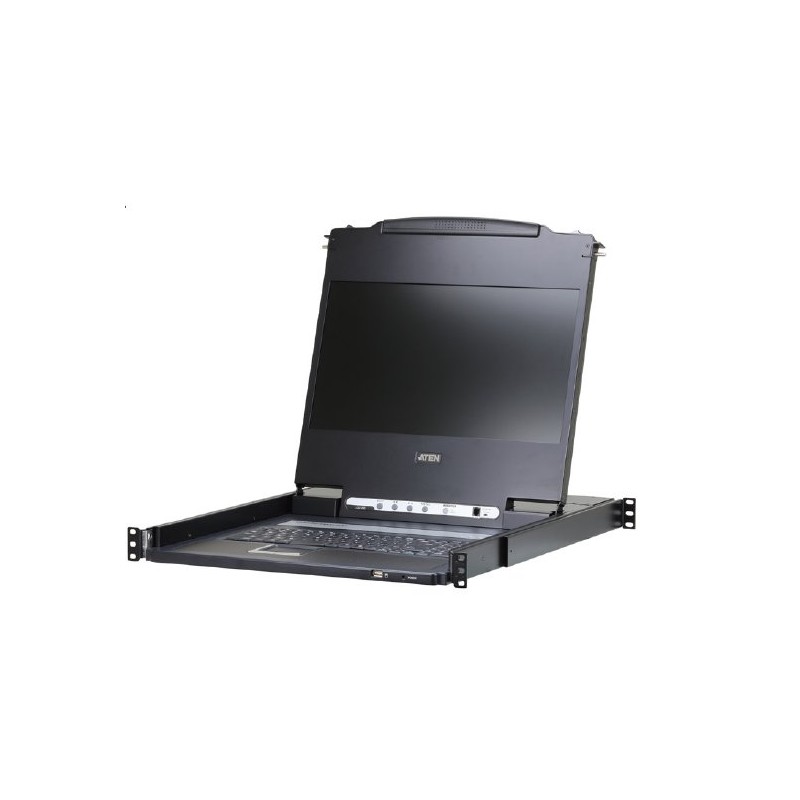 ATEN Console, 17.3" LCD FullHD, DVI/HDMI/VGA, USB