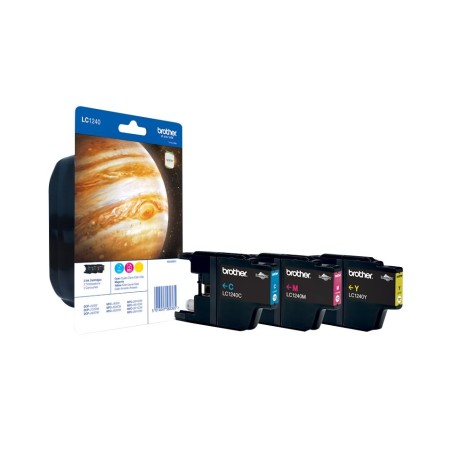 LC-1240RBWBP (inkoust multipack - tři barvy)