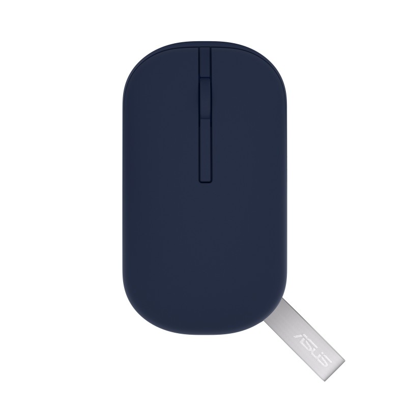 ASUS Marshmallow MD100 Lite/Cestovní/Optická/1 600 DPI/USB+BT/Modrá