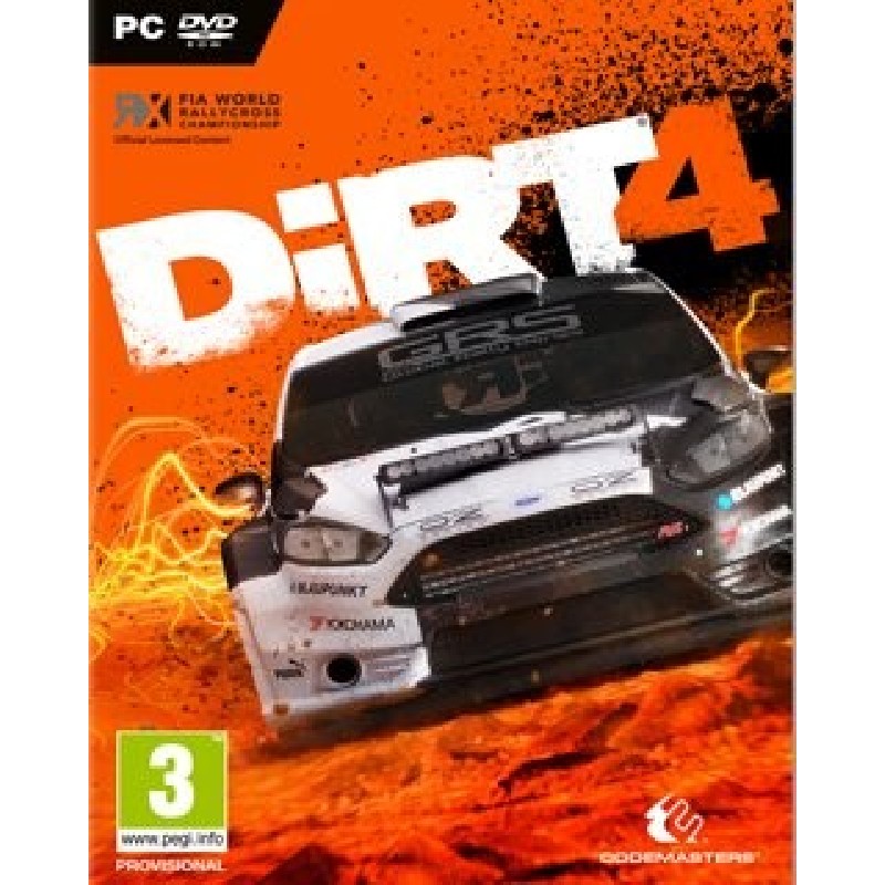 Dirt 4 – hra pro PC (elektronická licence)