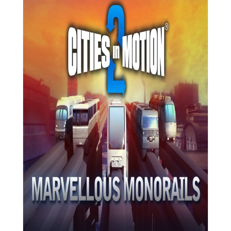 Cities in Motion 2 Marvellous Monorails – herní rozšíření pro PC (elektronická licence)