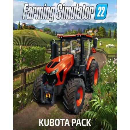 Farming Simulator 22 Kubota Pack – herní rozšíření pro PC (elektronická licence)